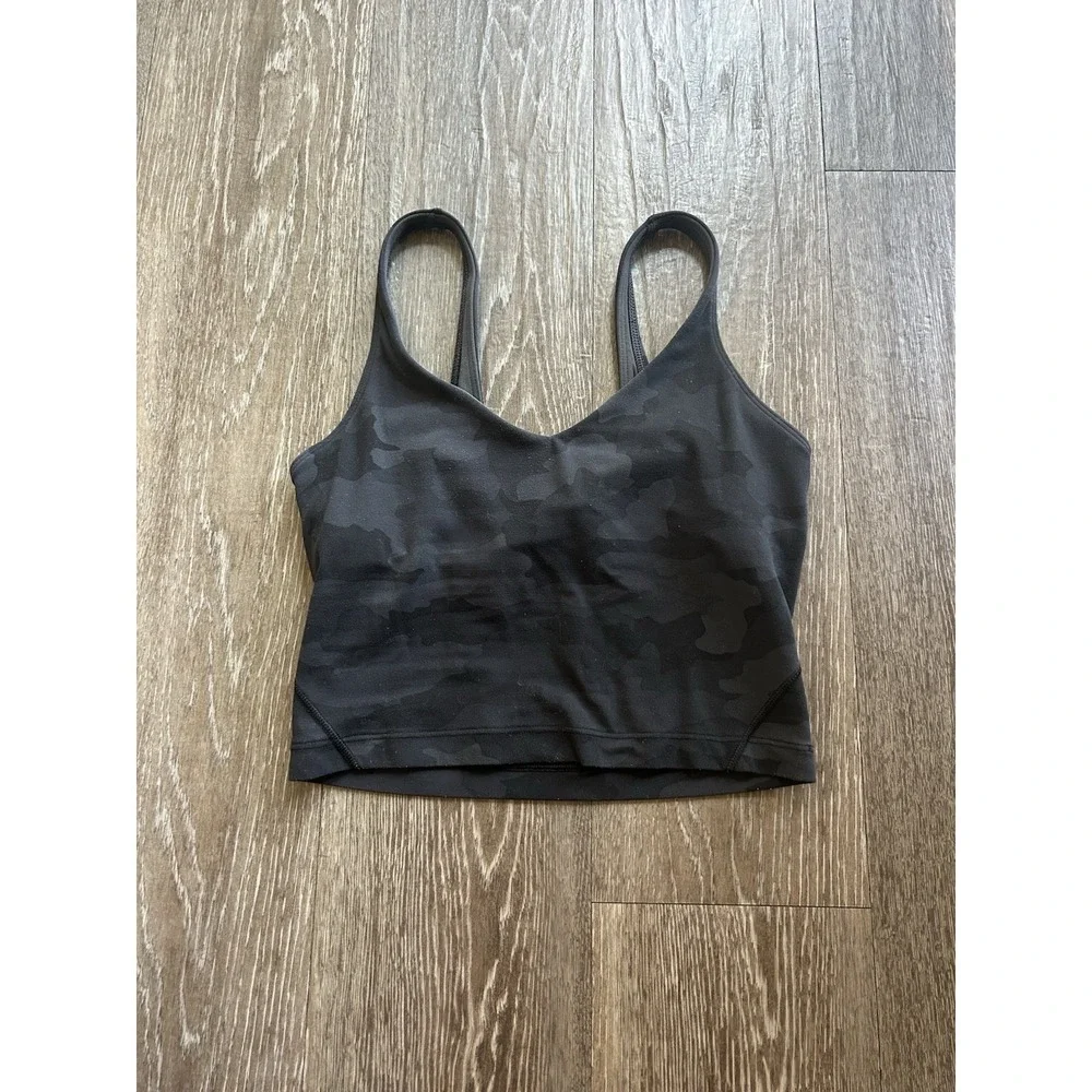 Lululemon Align Camo Print Tank Athleisure Yoga Running